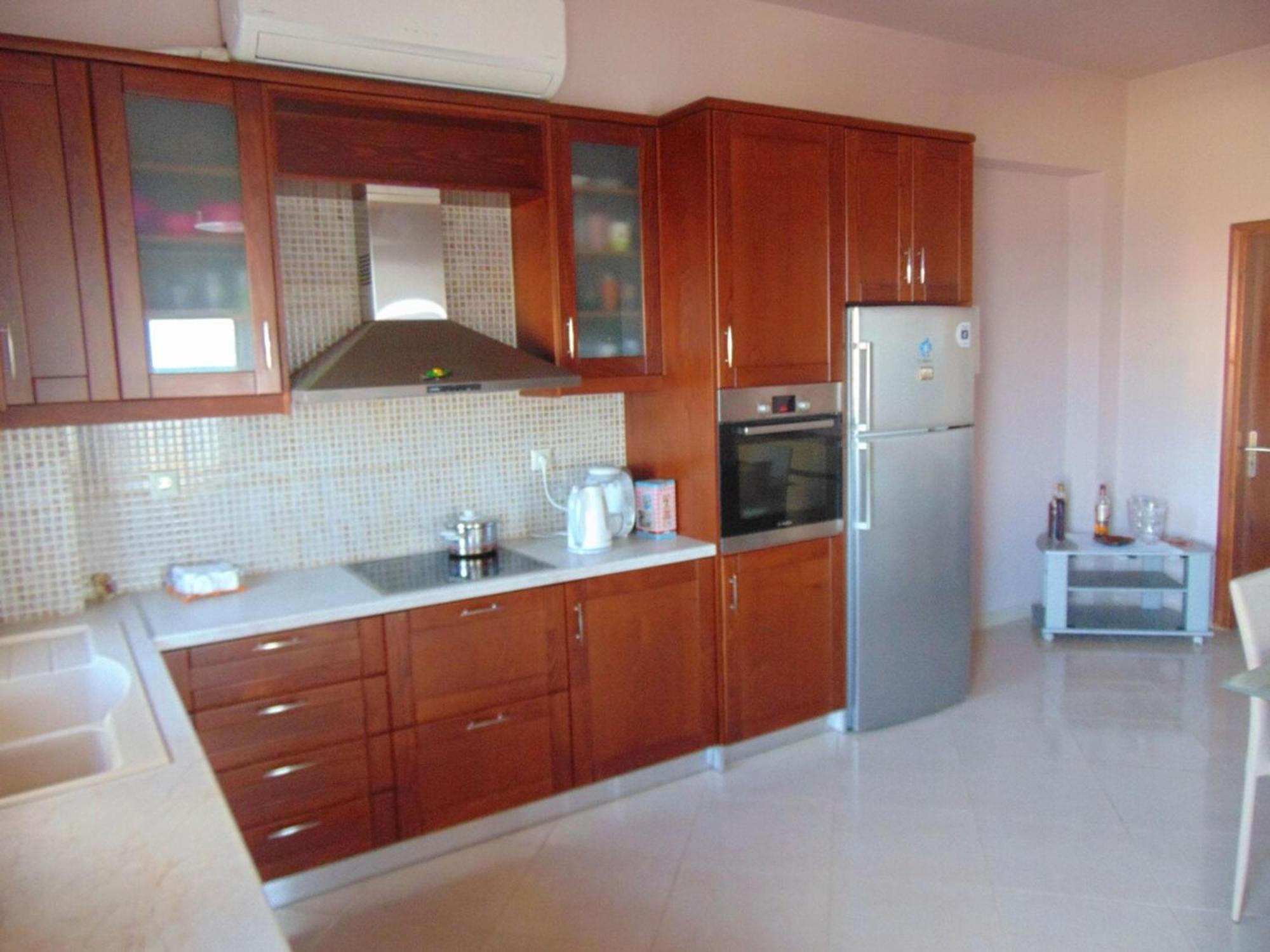 Comfy Beachfront Litinas Casa With Seaview Chrissi Akti Chania Exterior foto