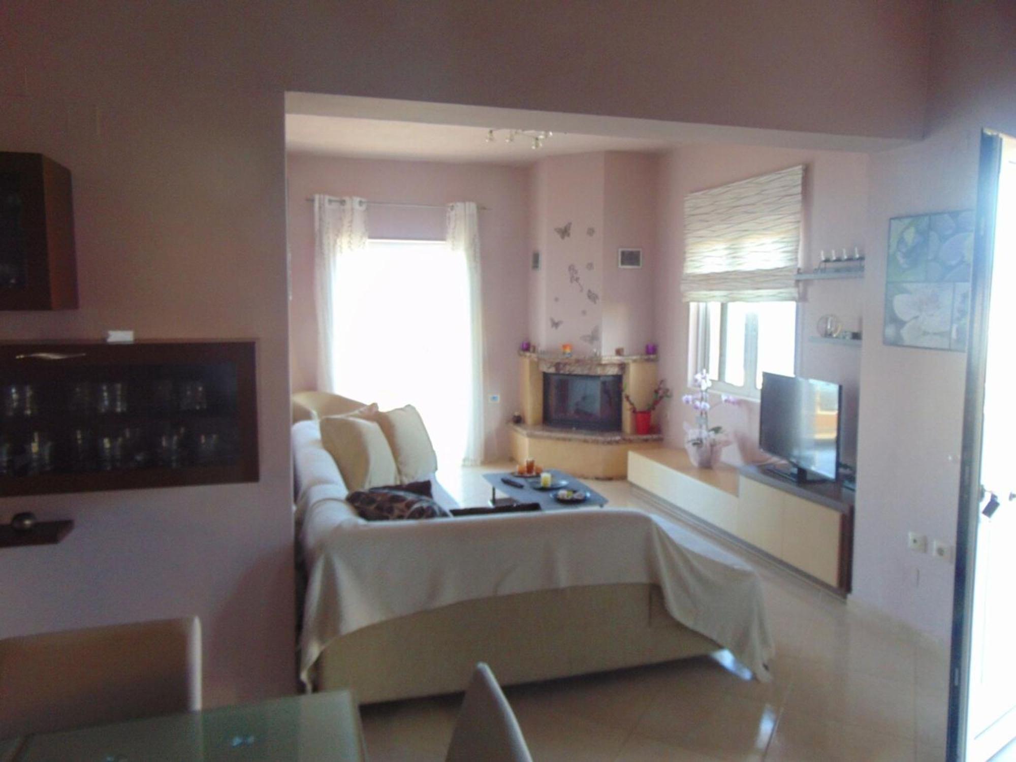 Comfy Beachfront Litinas Casa With Seaview Chrissi Akti Chania Exterior foto